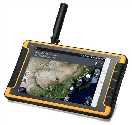 Gozdarski GPS tablica GIS zajem podatki