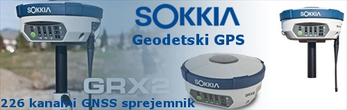 SOKKIA geodetski GPS GRX2