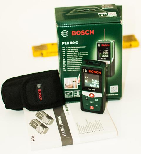 BOSCH PLR 30C laser meter pakiranje