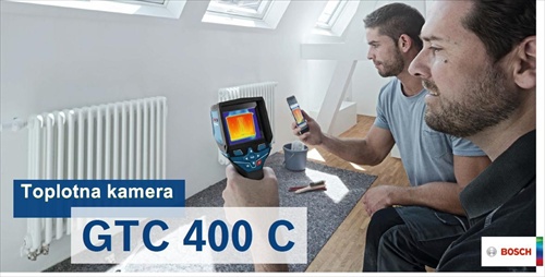 BOSCH GTC 400C Professional termovizijska toplotna kamera