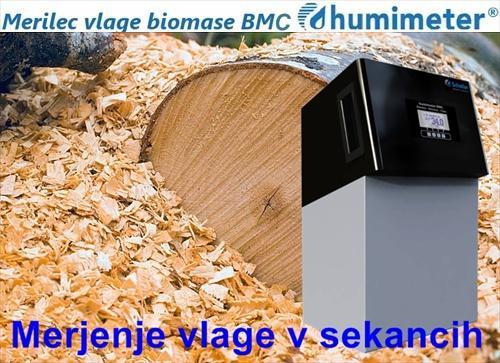Merilec vlanosti biomase Humimeter BMC