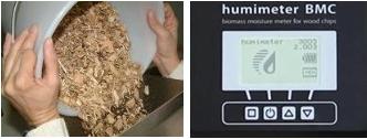 Merilec vlanosto biomase Humimeter BMC