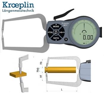 Merilna ura K220 KROEPLIN za merjenje debelina materiala