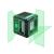 Laser cube 3D GREEN ZELEN linijski ADA