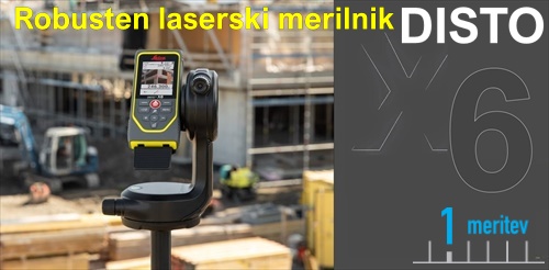 Laserski meter LEICA DISTO X6