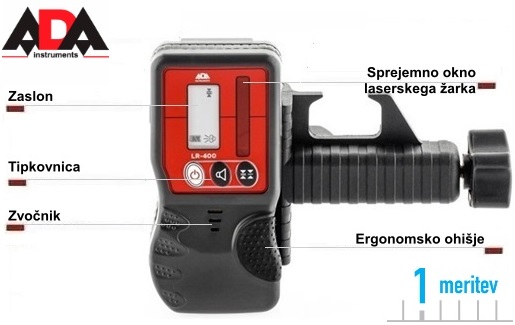 Sprejemnik indikator laserskega arka ADA LR400