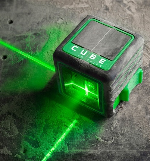 ADA CUBE 3D Green ZELEN linijski laser nivelir